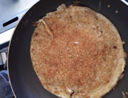 Oatmeal and Egg White Pancake