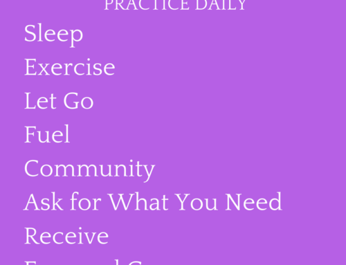 Are you practicing Self Care?