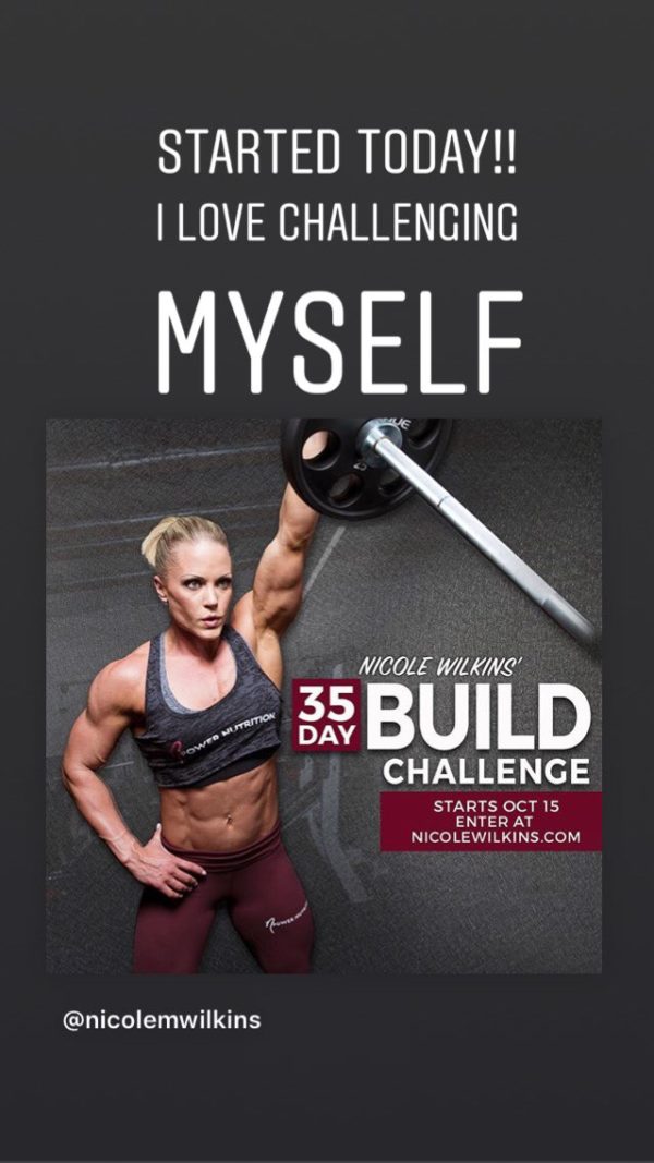 Nicole Wilkins 35 Day Build Challenge Completed! Fiercely Fit Lifestyle